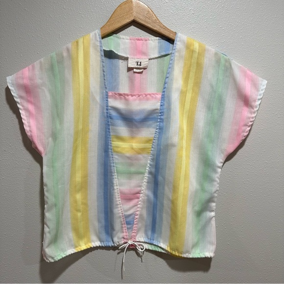 Thermo Jac Vintage Rainbow Top - Picture 2 of 7